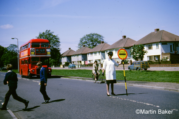 Walton Road School Crossing 1968
