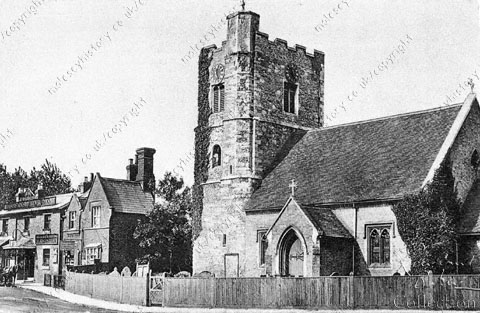 West Molesey Church and Royal Oak