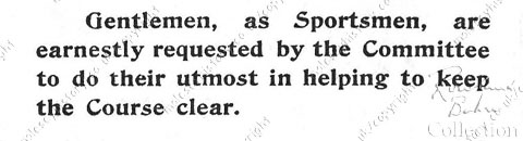 Molesey Amateur Regatta - official programme 1901