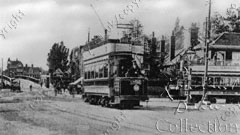 Trams at Hampton Court