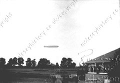 Zeppelin over Molesey Hurst